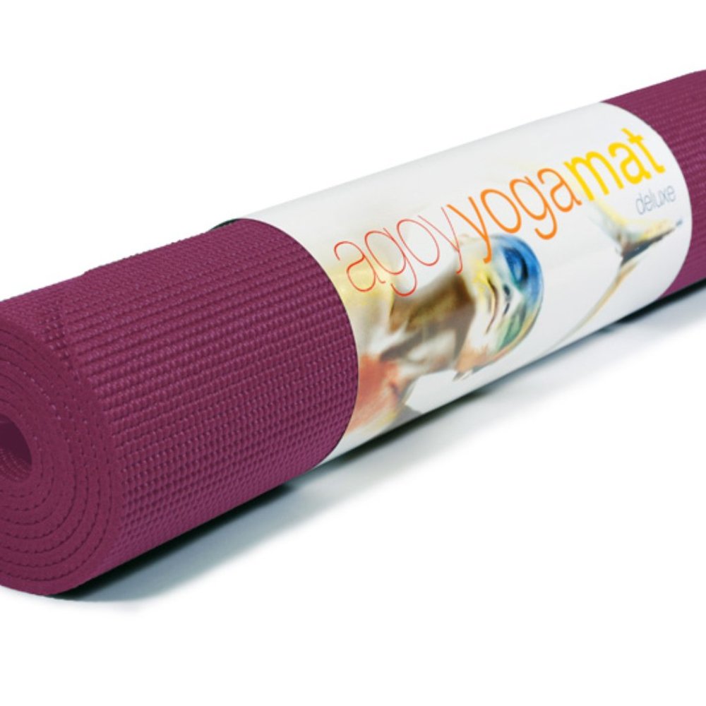 agoy Deluxe Studio Yoga Mat  - Wild Berry